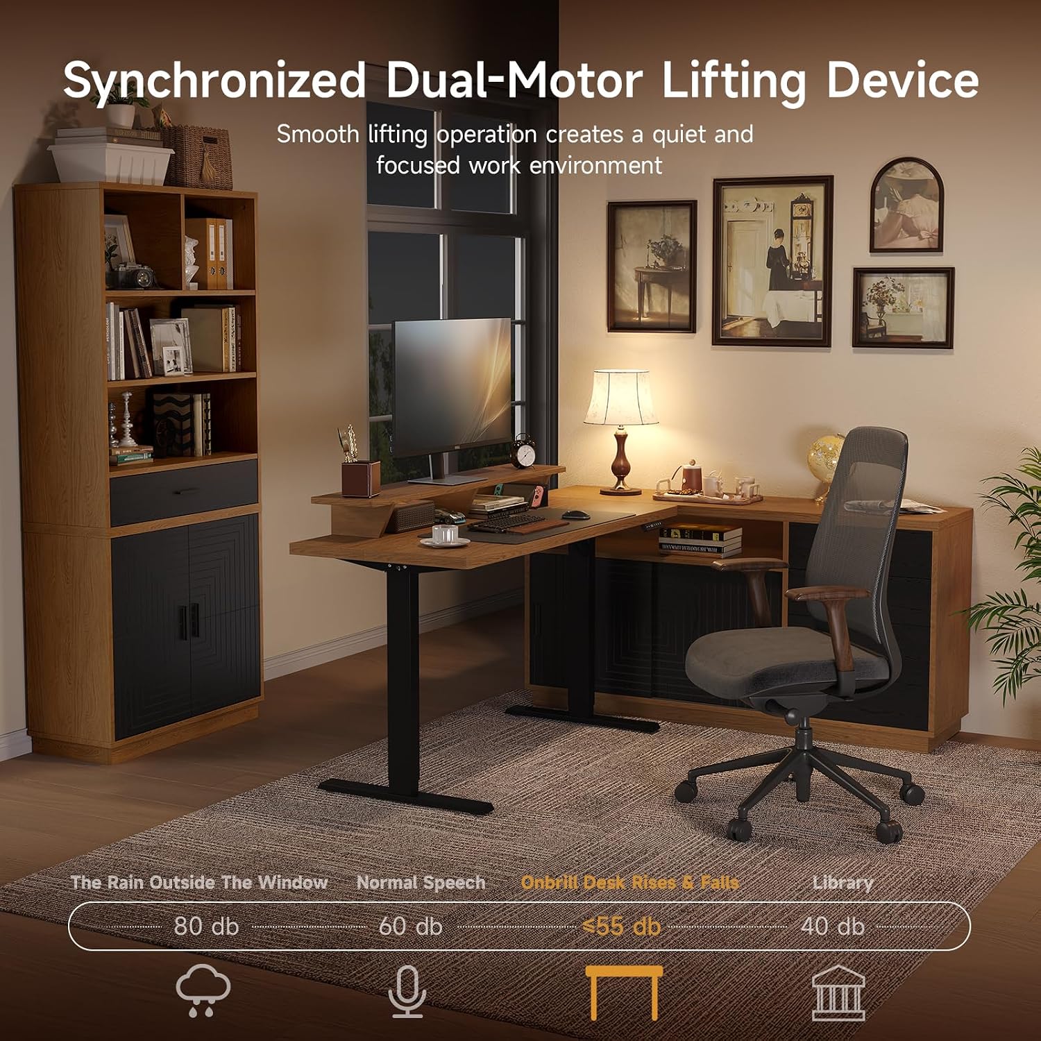 Office Furniture Custom - Modern Executive Desk & Table Set