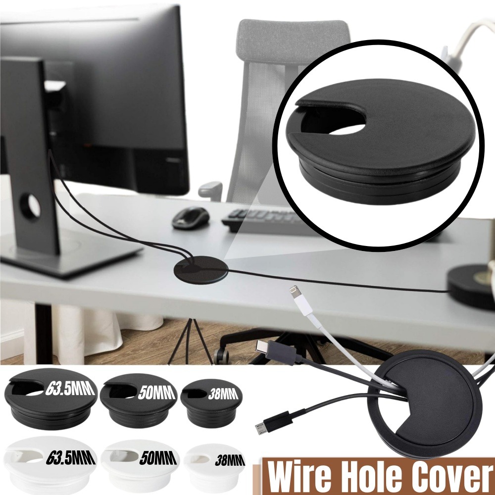 Office Furniture Warehouse - Plastic Wire Hole Cover 1.5/2/2.5 Inch