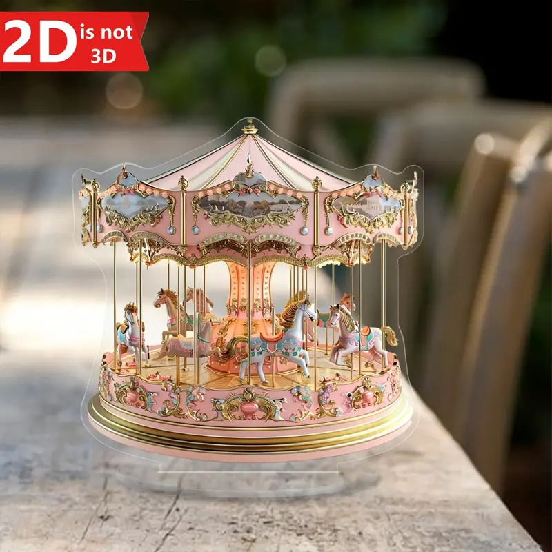 Office Furniture Warehouse - 2D Flat 1pc Bohemian Style Acrylic