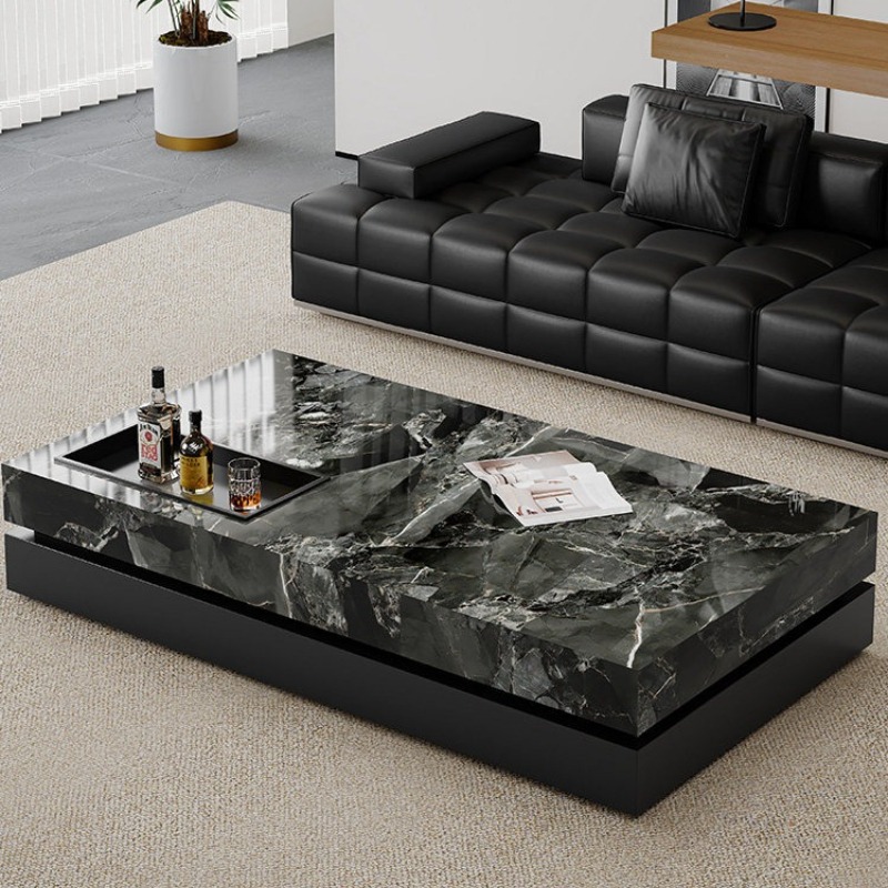 Any Size Custom Black Marble T - Office Furniture Custom ulasan dan harga