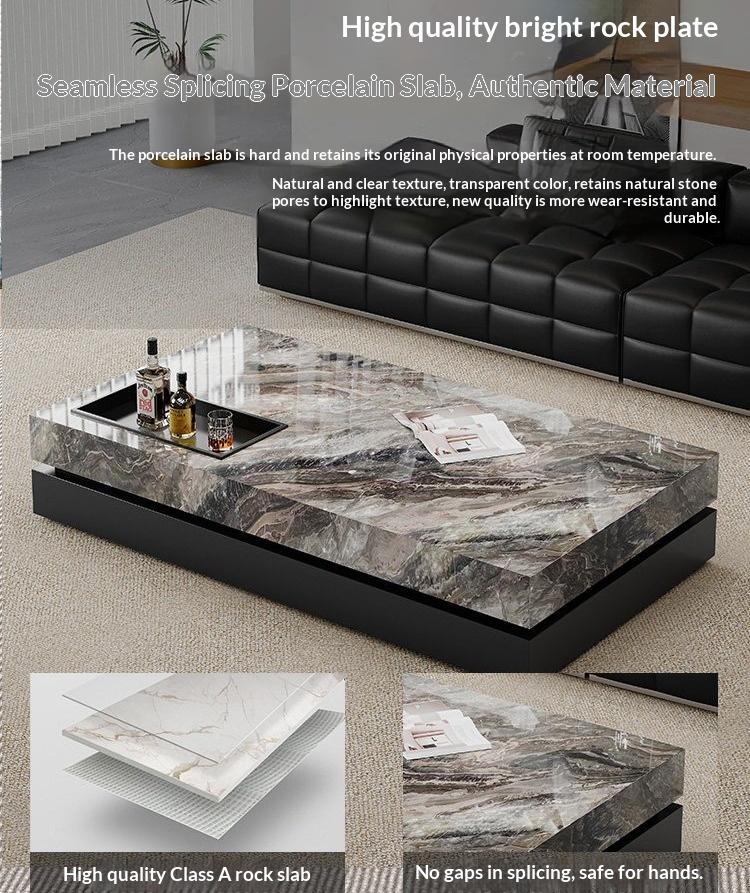 Any Size Custom Black Marble T - Office Furniture Custom ulasan dan harga