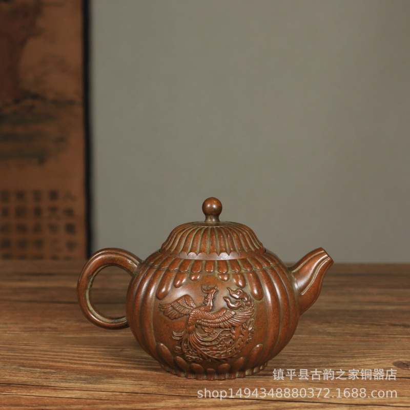 Brass Dragon and Phoenix Pure  - Office Furniture Phoenix ulasan dan harga