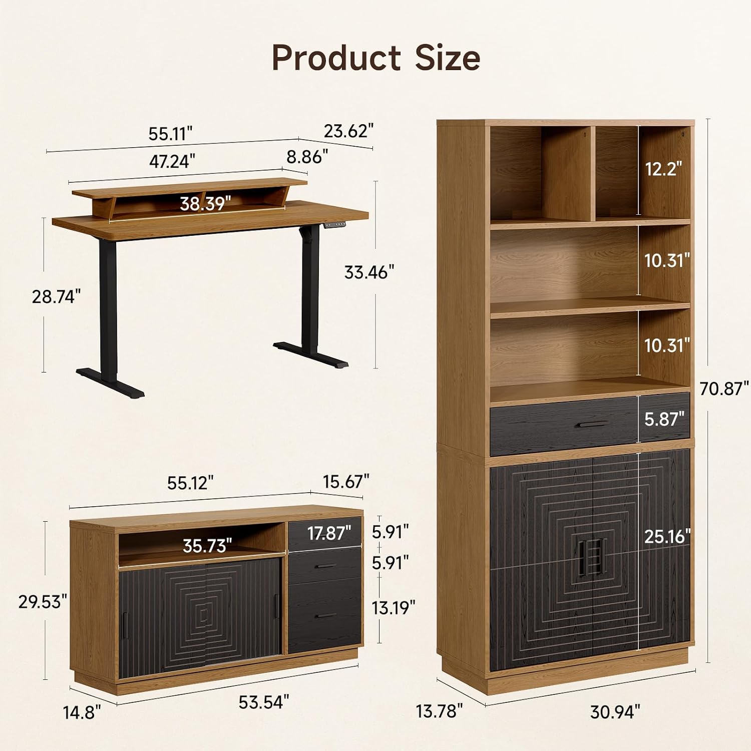 Modern Executive Desk & Table  - Office Furniture Custom ulasan dan harga