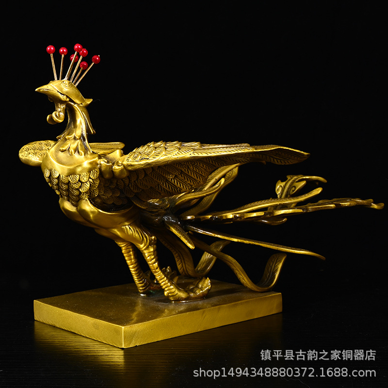 Ornament Brass Han Lucky Charm - Office Furniture Phoenix ulasan dan harga