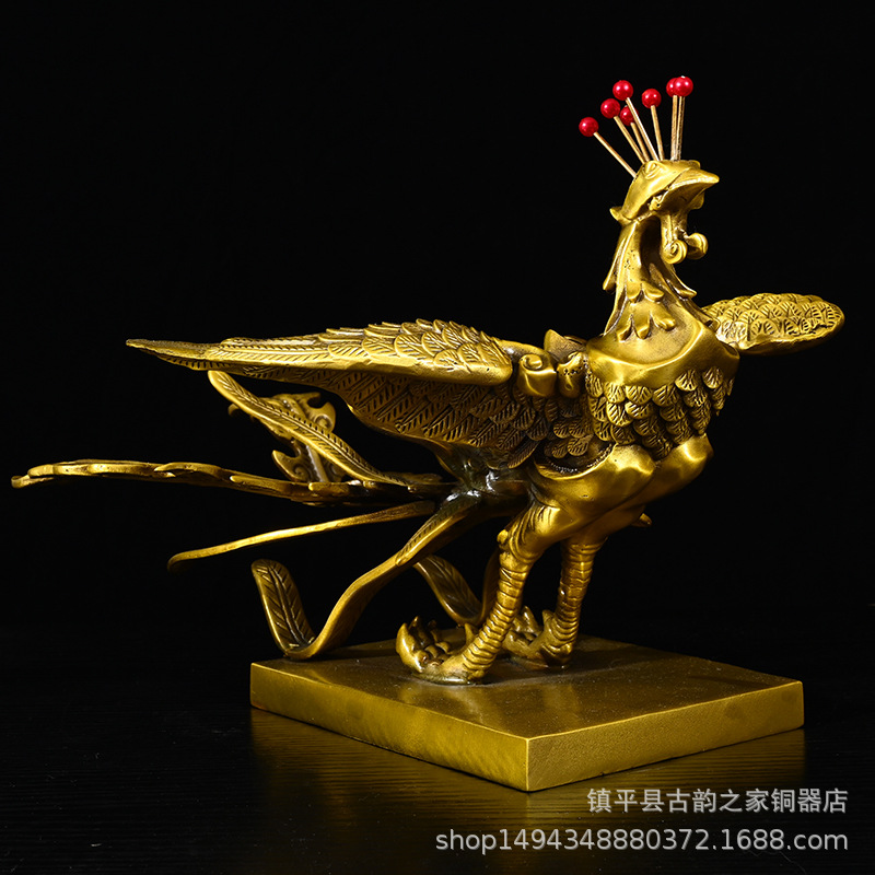 Ornament Brass Han Lucky Charm - Office Furniture Phoenix ulasan dan harga