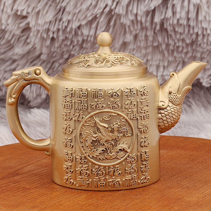 Brass Relief Baifu Dragon and  - Office Furniture Phoenix ulasan dan harga