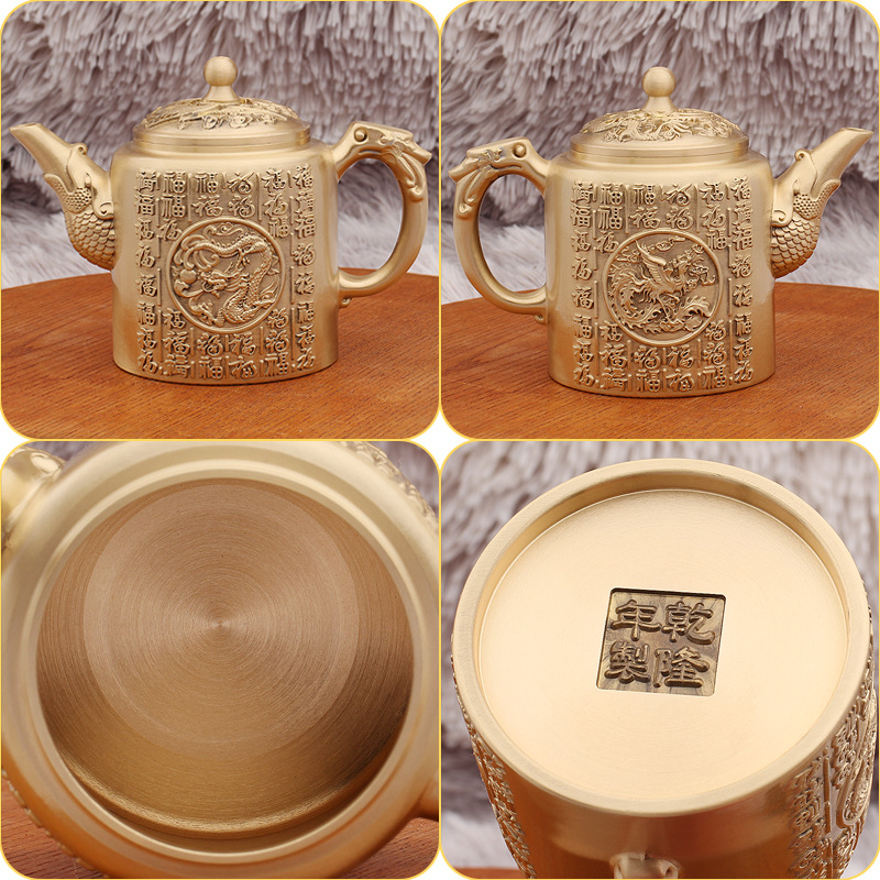 Brass Relief Baifu Dragon and  - Office Furniture Phoenix ulasan dan harga