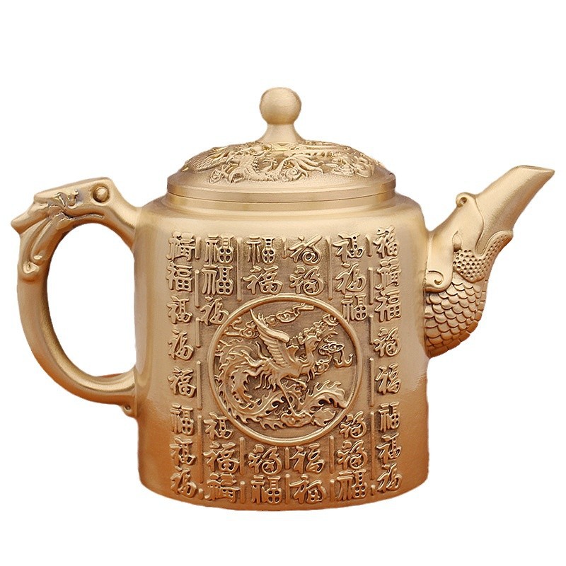 Brass Relief Baifu Dragon and  - Office Furniture Phoenix ulasan dan harga