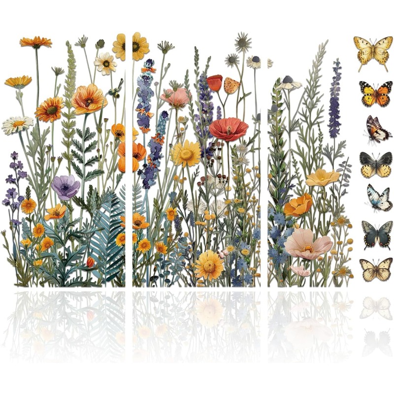 3Pcs Wildflowers Furniture Tra - Office Furniture Warehouse ulasan dan harga