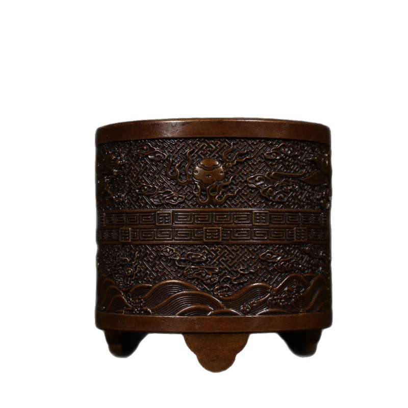 Bronze Incense Burner Cylinder - Office Furniture Phoenix ulasan dan harga