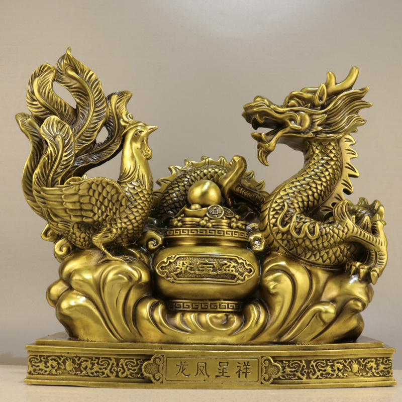 Brass and Phoenix Ornament Gol - Office Furniture Phoenix ulasan dan harga