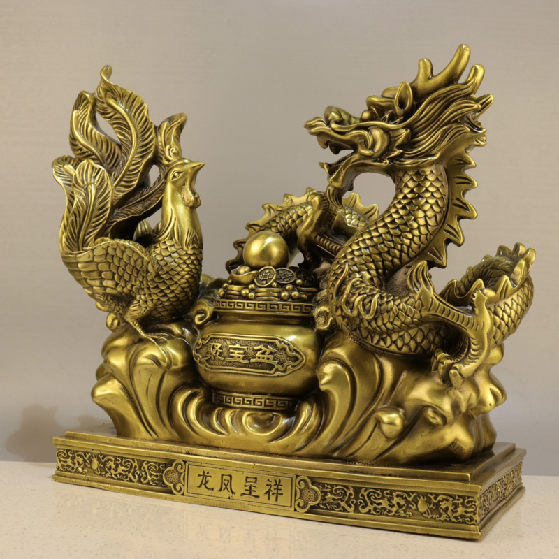 Brass and Phoenix Ornament Gol - Office Furniture Phoenix ulasan dan harga