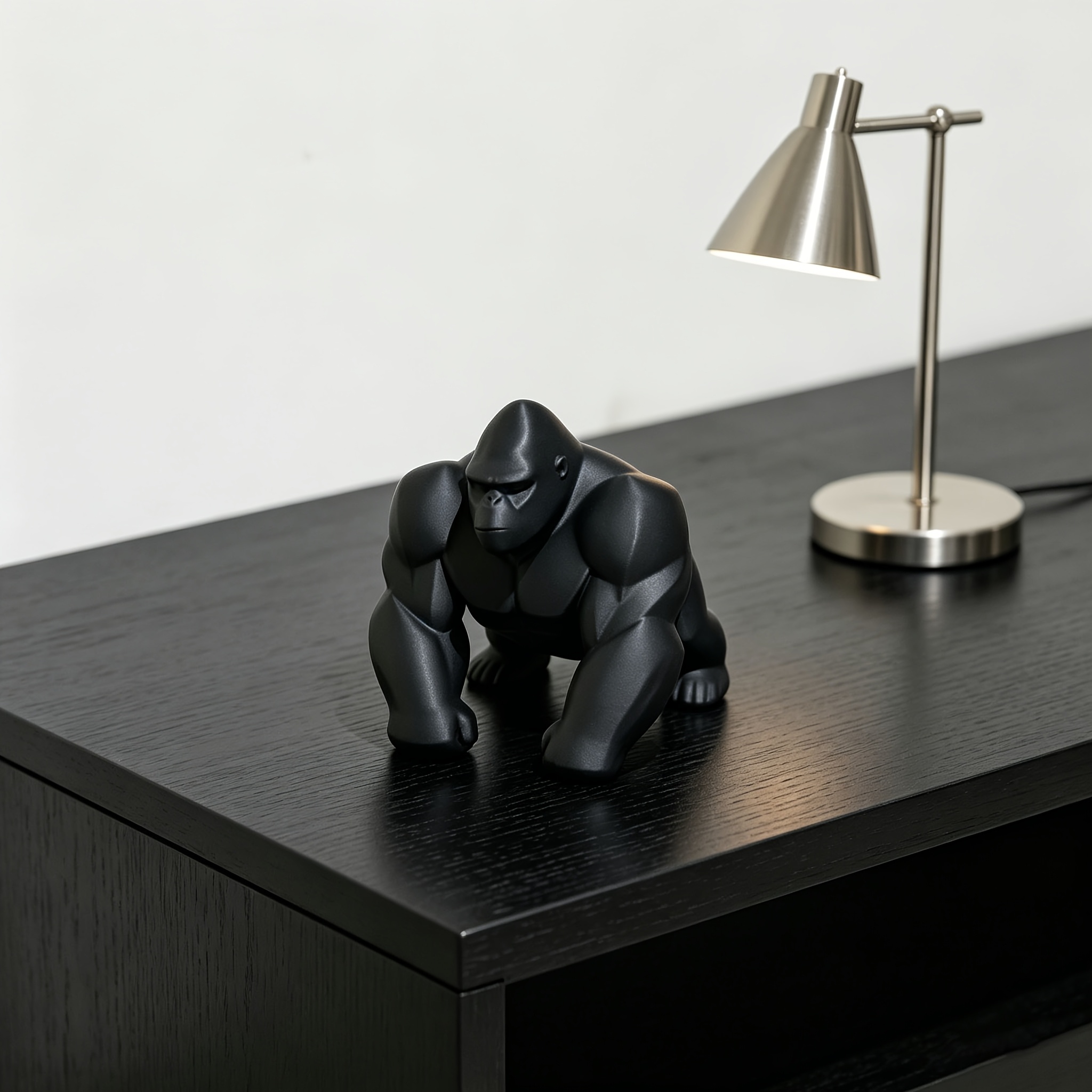 Geometric Gorilla Figurine 3D  - Office Furniture Warehouse ulasan dan harga