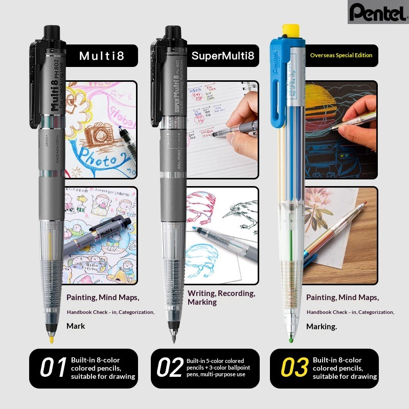 Original Japan Pentel Art Mult - Pentel Pen Energel ulasan dan harga