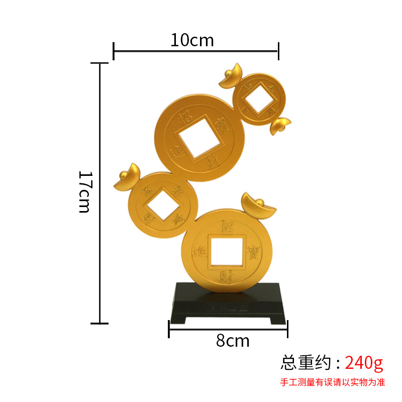 Large Metal Copper Coin Fortun - Office Furniture Phoenix ulasan dan harga