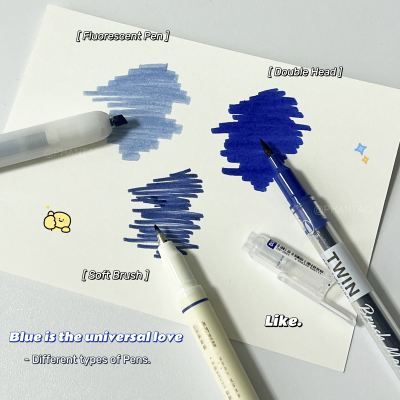 6PCS Colored Calligraphy Pen M - Pentel Pen Energel ulasan dan harga