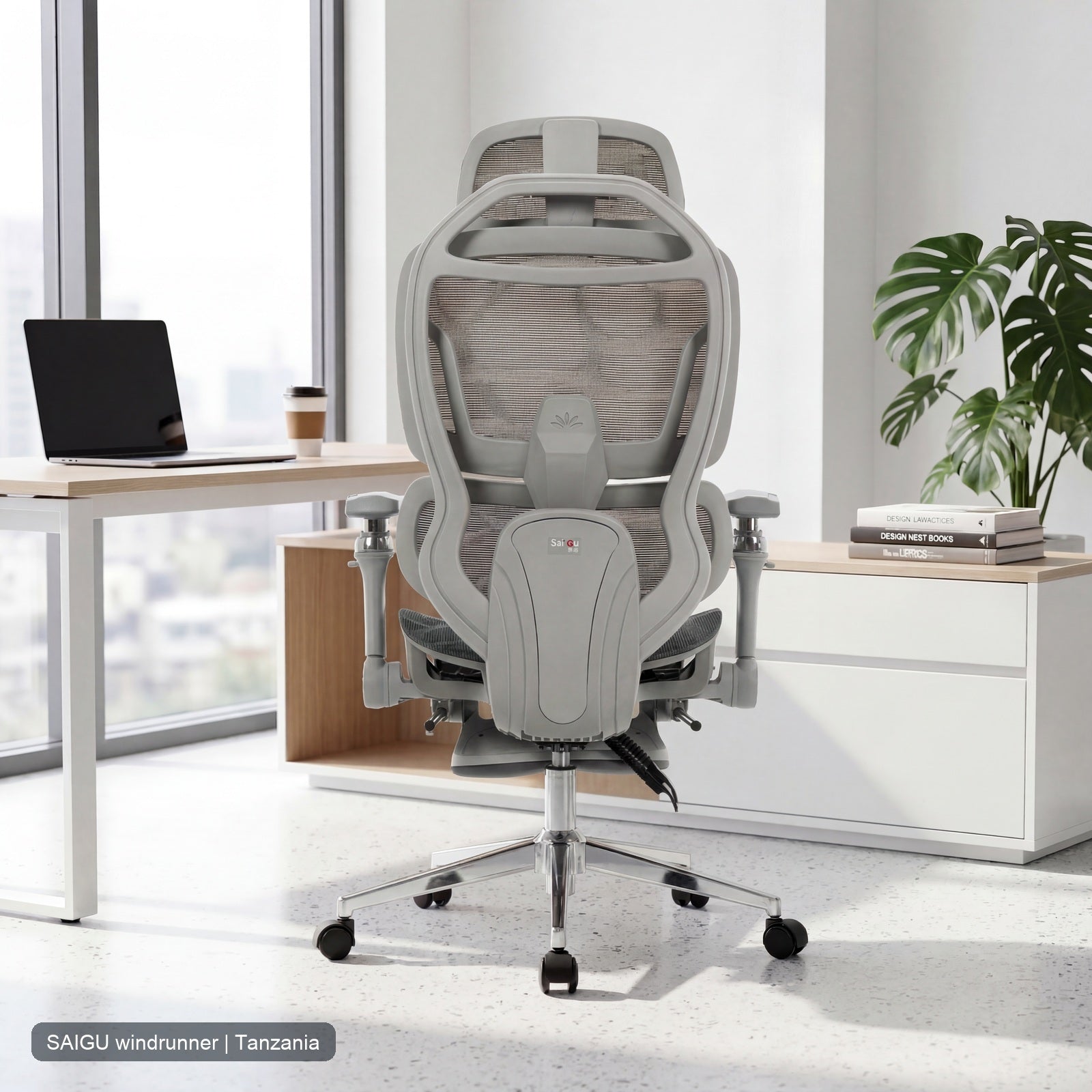 Custom Logo Windrunner Ergonom - Office Furniture Distributor ulasan dan harga